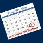 2020 filing deadline